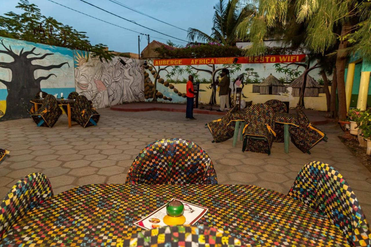 Auberge Africa Thiossane Saly Portudal Esterno foto