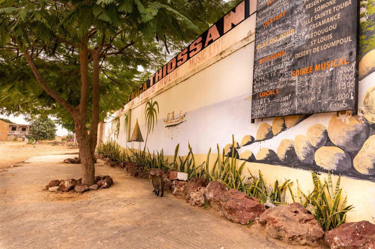 Auberge Africa Thiossane Saly Portudal Esterno foto
