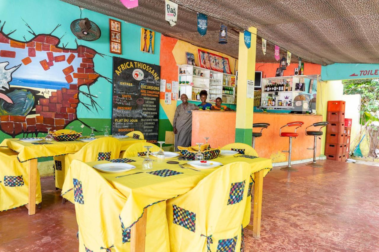 Auberge Africa Thiossane Saly Portudal Esterno foto