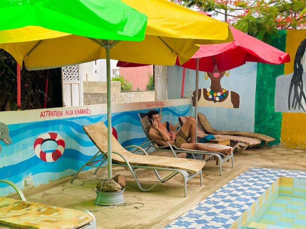 Auberge Africa Thiossane Saly Portudal Esterno foto